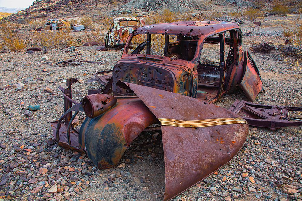 Brooklyn Mine Road- Old Dale Mining District- Mojave Desert- California